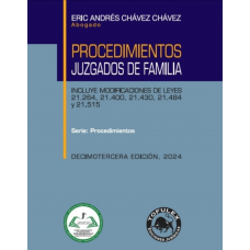 Procedimientos Juzgados de Familia, decimotercera edición